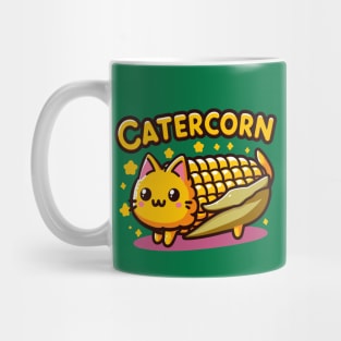 Kawaii Catercorn Cute Cat And Corncob Fusion Character Mug